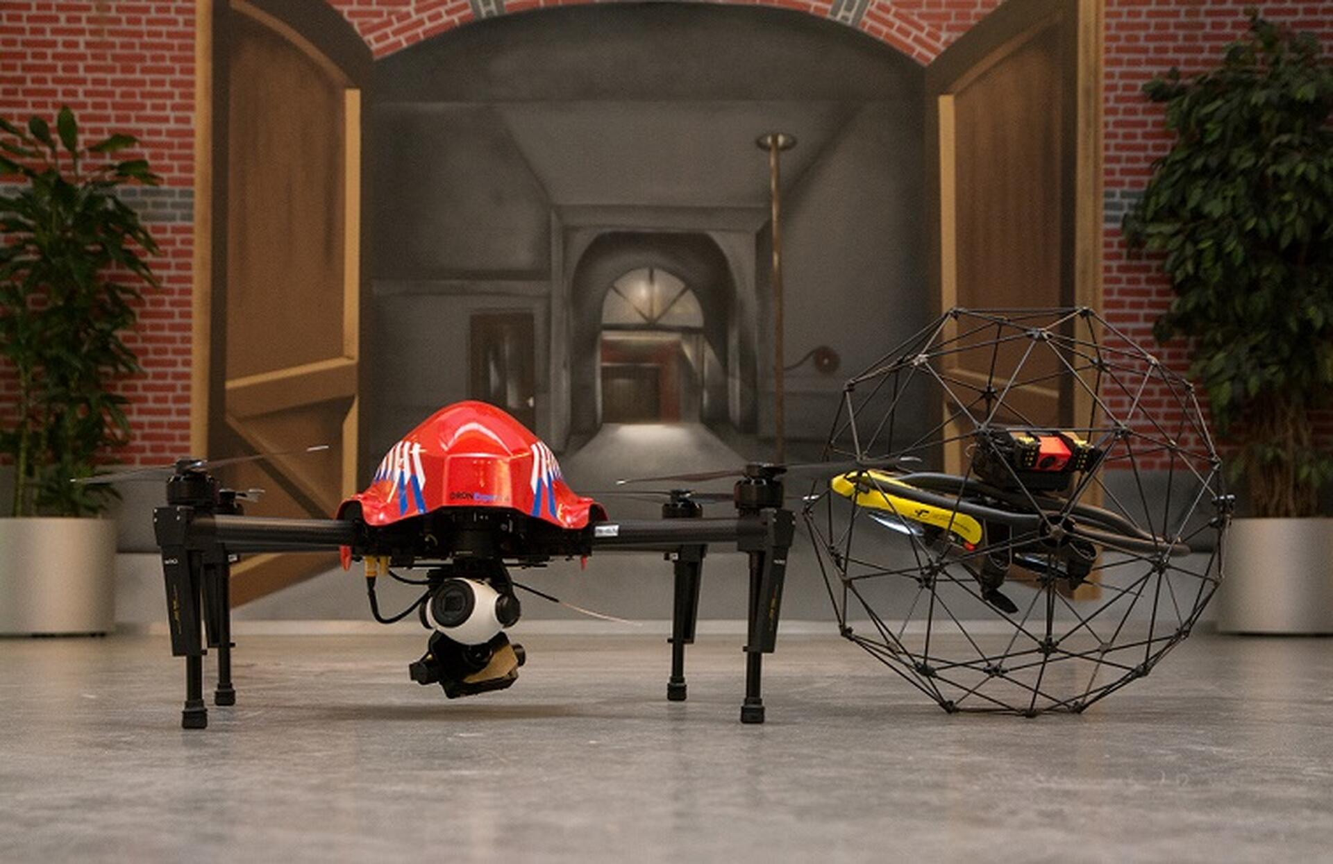 Drones van de brandweer