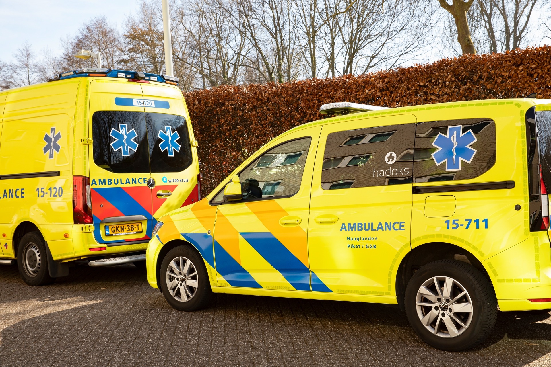 ambulance en hadoks wagen