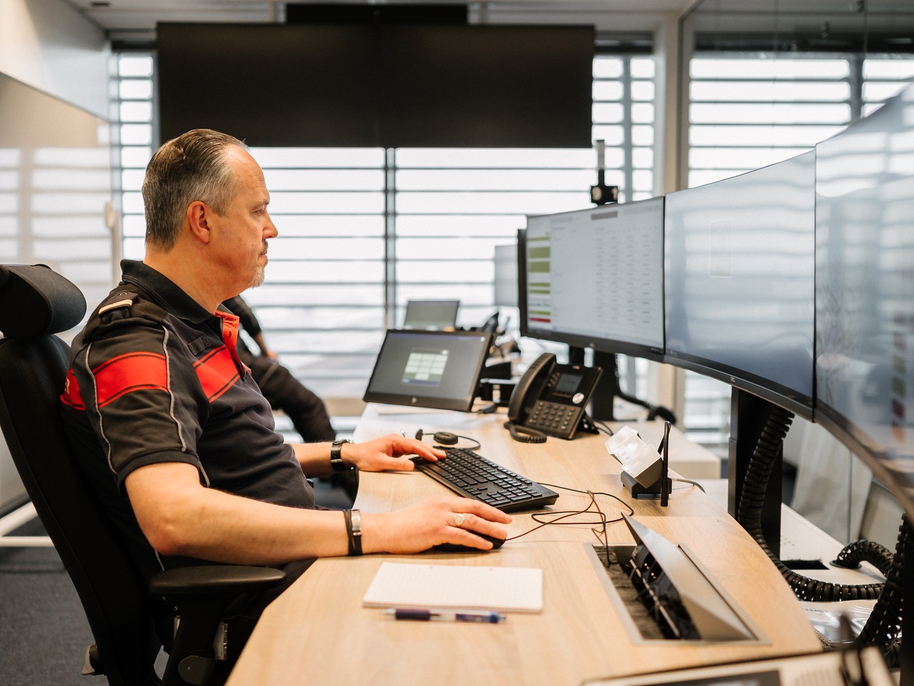 Brandweer centralist 