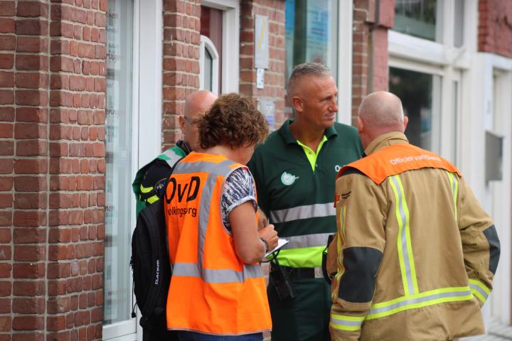 Overleg met verschillende piketmedewerkers
