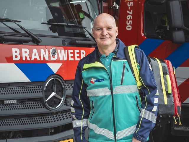 collega arie-jan als huisartsenpost chauffeur